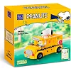 Конструктор Pantasy Snoopy - Школьный автобус (86906)