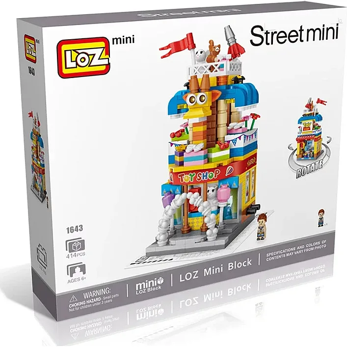 Конструктор LOZ mini Toys Shop (1643)