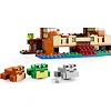 Конструктор LEGO Minecraft Дом в форме лягушки 400 деталей (21256)