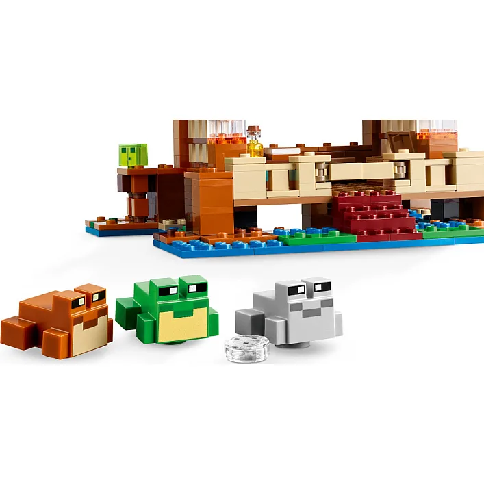 Конструктор LEGO Minecraft Дом в форме лягушки 400 деталей (21256)