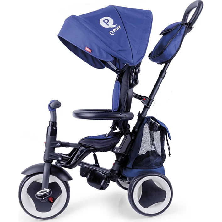 Детский велосипед QPlay Rito+ Eva Blue (S380-8Blue)