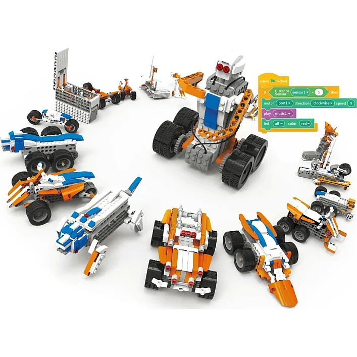Конструктор Makerzoid Superbot Educational Building Blocks (MKZ-ID-SPB)