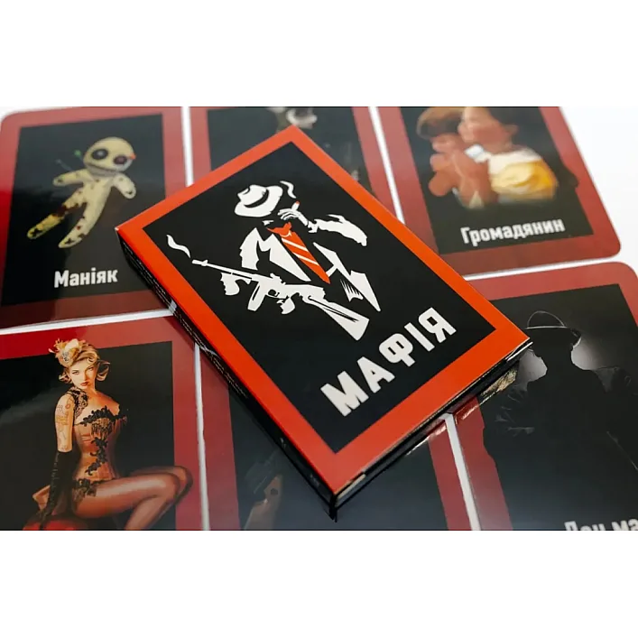 Настільна гра Fun Games Shop Мафія пластикова (укр.) (58263)