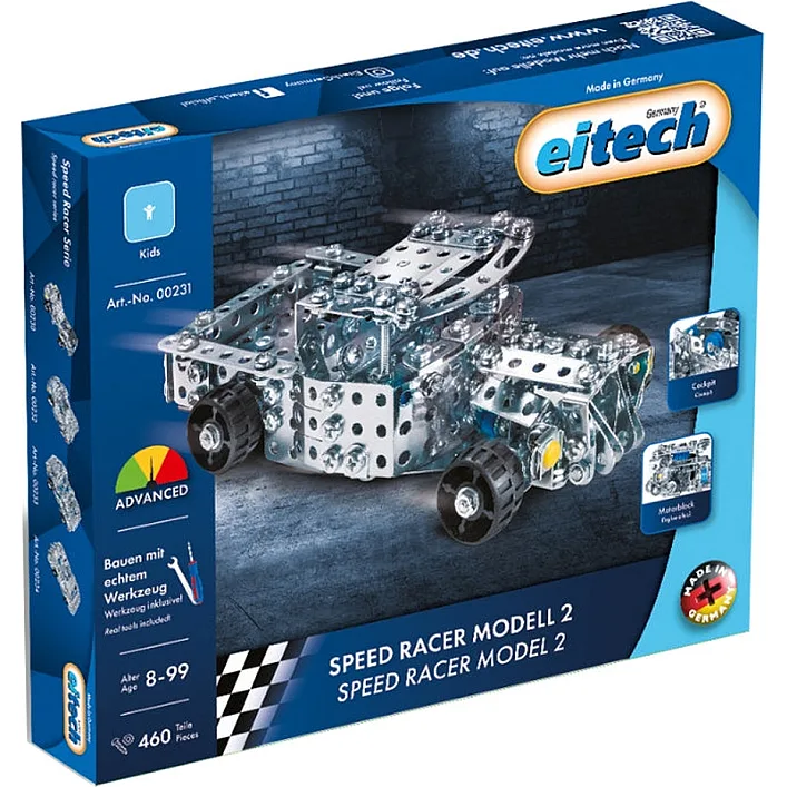 Конструктор Eitech Скоростной гонщик 2 (С231)