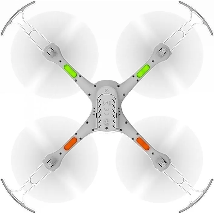 Радіокерована іграшка Syma Квадрокоптер с 2,4 Ггц управлением (X15A White)