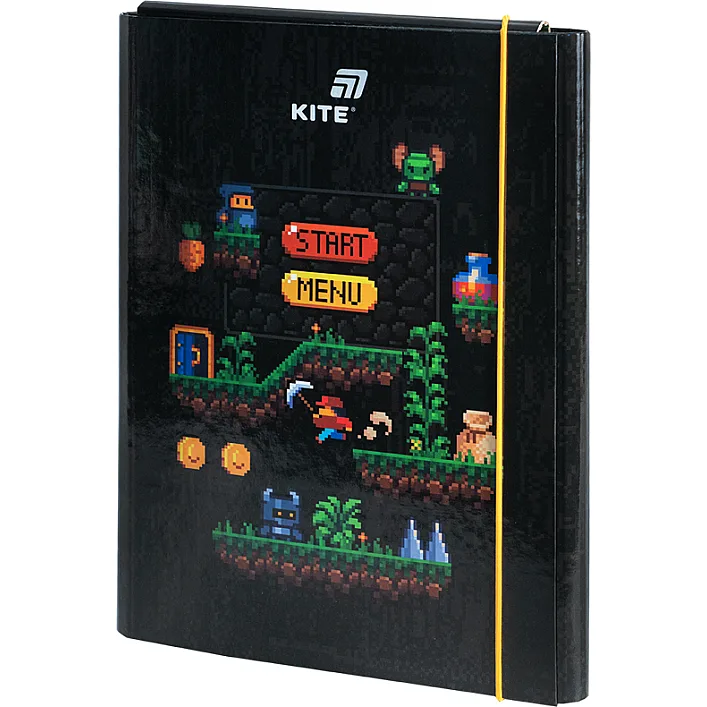 Папка для трудового навчання Kite А4 Pixel Game (K25-213-2)
