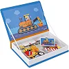 Розвиваюча іграшка Janod Магнітна книга Транспорт (J02715)