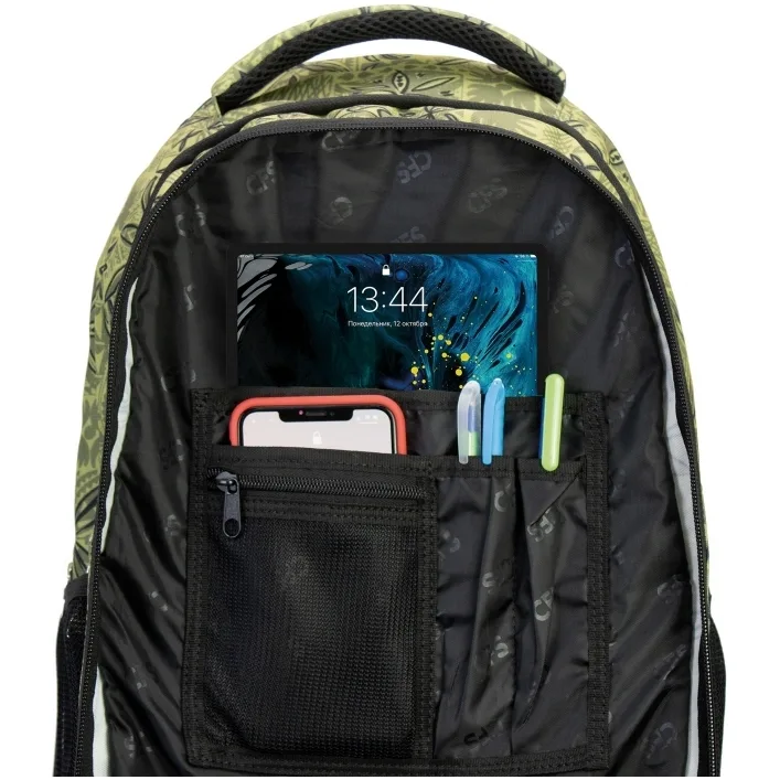 Рюкзак шкільний Cool For School 15.5l 15 "Green/Black (CF86346)