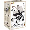 Коляска для ляльок Smoby Maxi-Cosi 3 в 1. Айворі зі знімною люлькою, 55 x 39 x 64 см, 3+ (7600253122)
