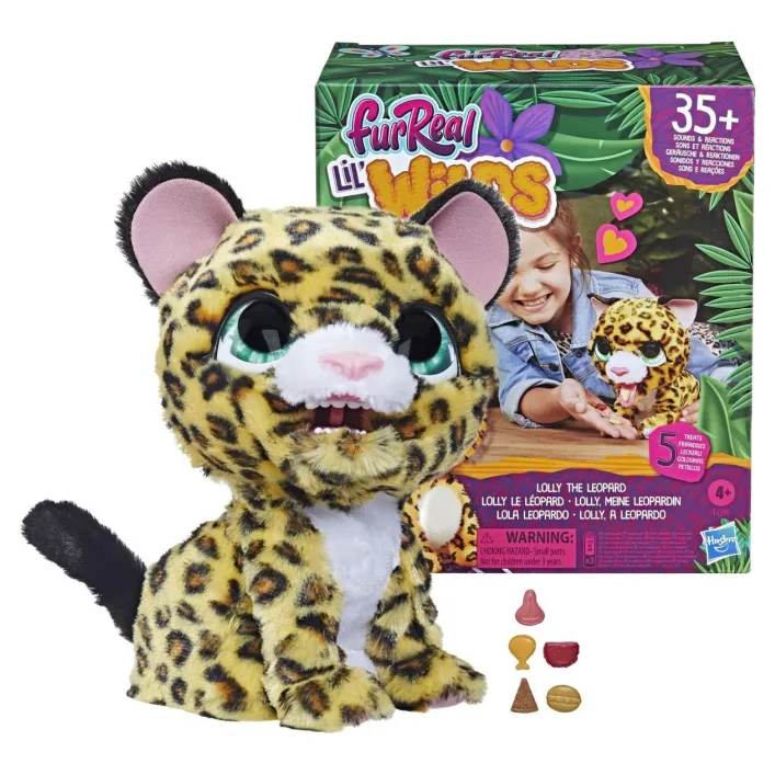 Інтерактивна іграшка Hasbro FurReal Friends улюбленець Леопард Лоллі (F4394)