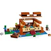 Конструктор LEGO Minecraft Дом в форме лягушки 400 деталей (21256)