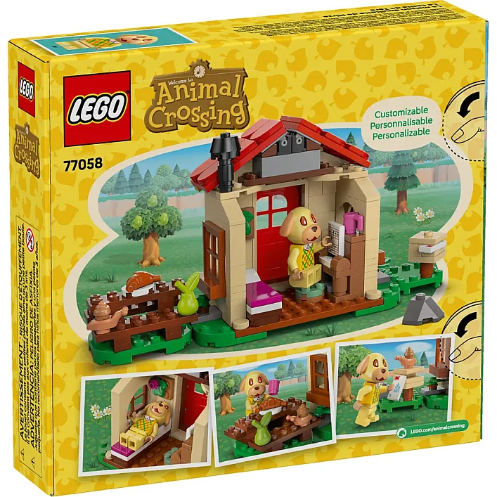 Конструктор LEGO Animal Crossing Уютный дом Goldie (77058)