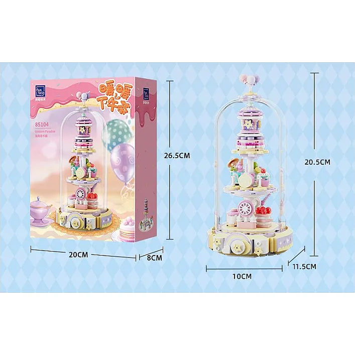 Конструктор Pantasy Original - High Tea Рай для единорога (85104)