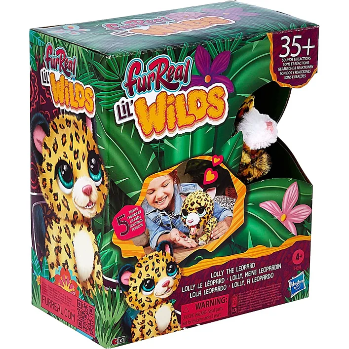 Інтерактивна іграшка Hasbro FurReal Friends улюбленець Леопард Лоллі (F4394)