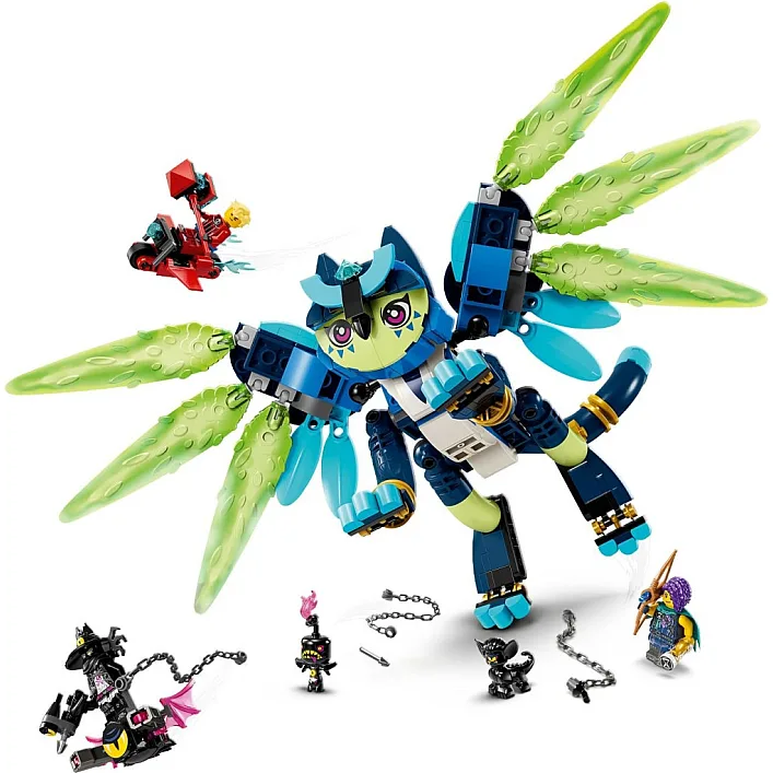 Конструктор LEGO DREAMZzz Зоуі й котосова Зіан 437 деталей (71476)