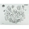 Підкладка настільна Kite силіконова розмальовка My Little Pony, 30х40см (LP22-424)