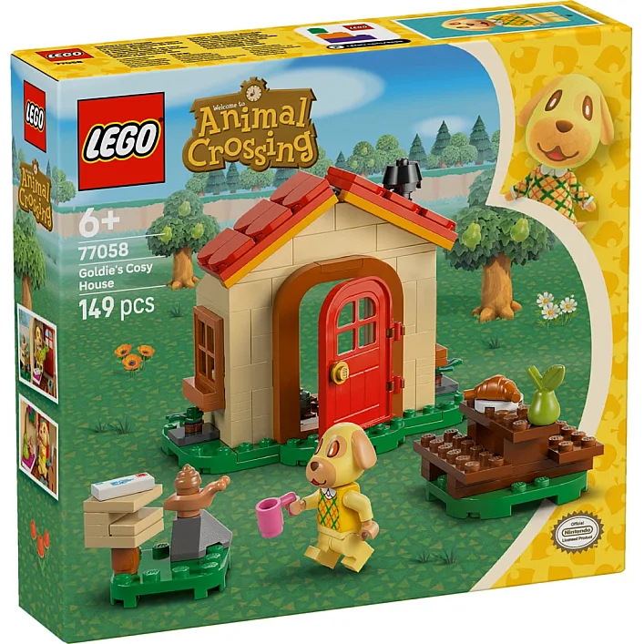 Конструктор LEGO Animal Crossing Уютный дом Goldie (77058)