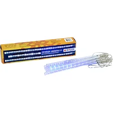 Гирлянда Delux Snowfall C 192LED 8х0.3 м IP44 EN Синяя/Прозрачная (90017978)