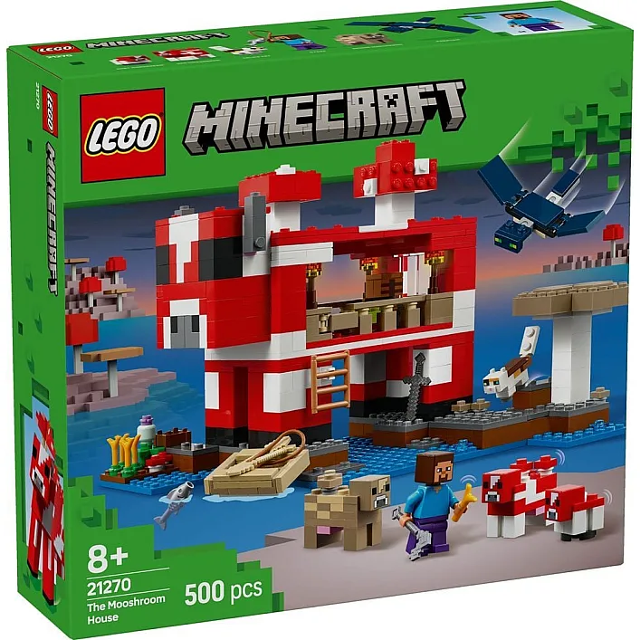 Конструктор LEGO Minecraft Грибной дом (21270)