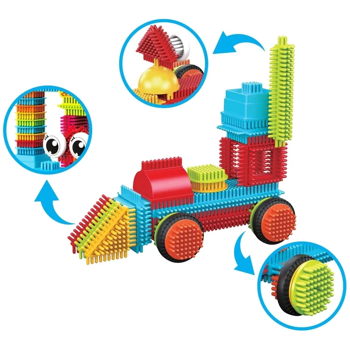 Конструктор Picasso Tiles Hedgehog Building Blocks Set 41 деталь (817338027384)