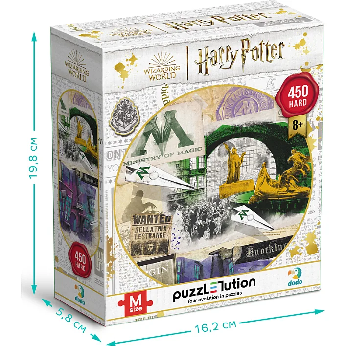 Пазл DoDo Hard-M Harry Potter. Міністерство магії та Алея Ноктерн (200504)
