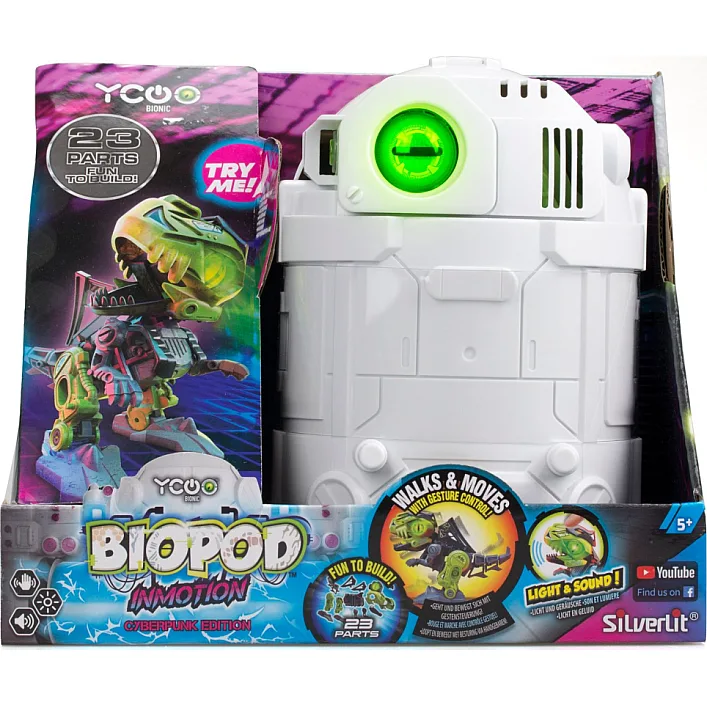 Інтерактивна іграшка Silverlit Робозавр Biopod Cyberpunk Inmotion (88092)