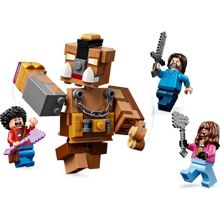 Конструктор LEGO Minecraft Бійцівський ринг у лісовому маєтку (21272)