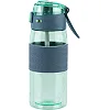 Поильник-непроливайка Kite 600 мл, зелено-серая (K24-1201-2)