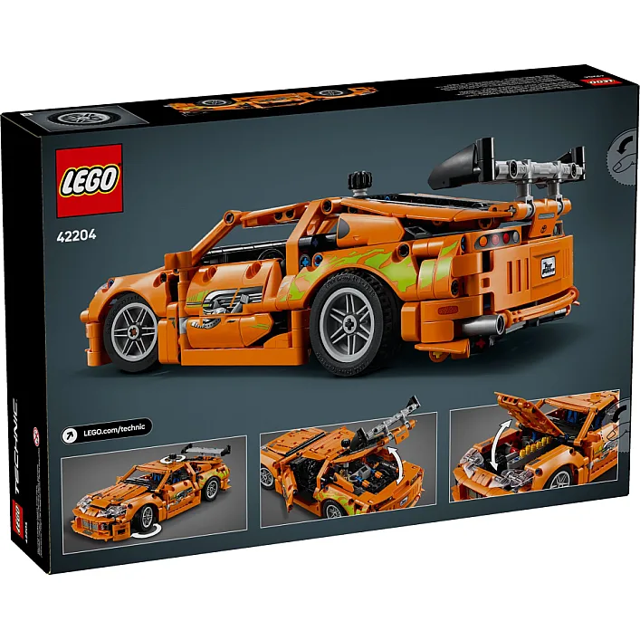 Конструктор LEGO Technic Fast and Furious Toyota Supra MK4 (42204)