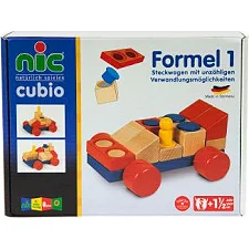 Конструктор Nic cubio деревянный Машинка (NIC2141)