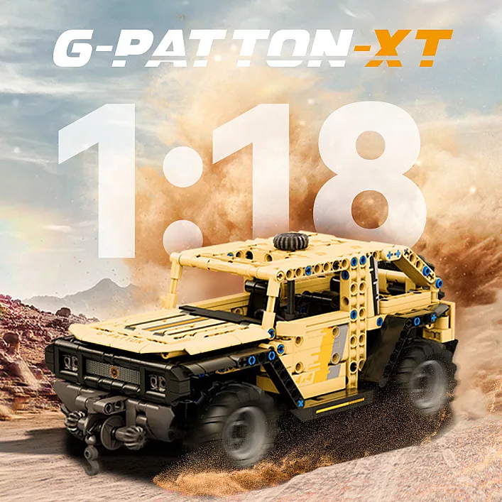 Конструктор Pantasy George Patton G-PATTON ️GX 1:24 (86703)