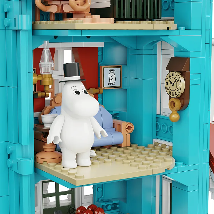 Конструктор Pantasy Moomin Будиночок Мумі-тролів (87201)
