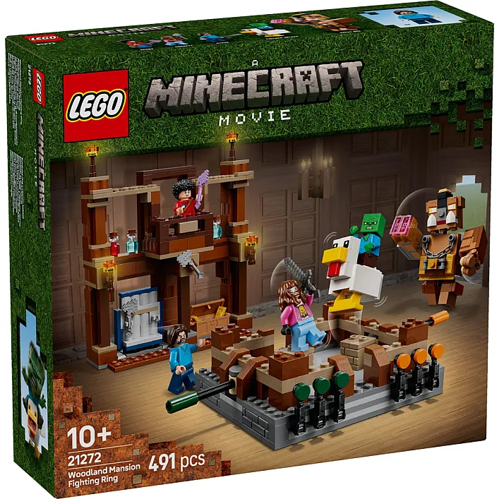 Конструктор LEGO Minecraft Бійцівський ринг у лісовому маєтку (21272)