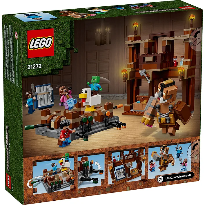 Конструктор LEGO Minecraft Бійцівський ринг у лісовому маєтку (21272)
