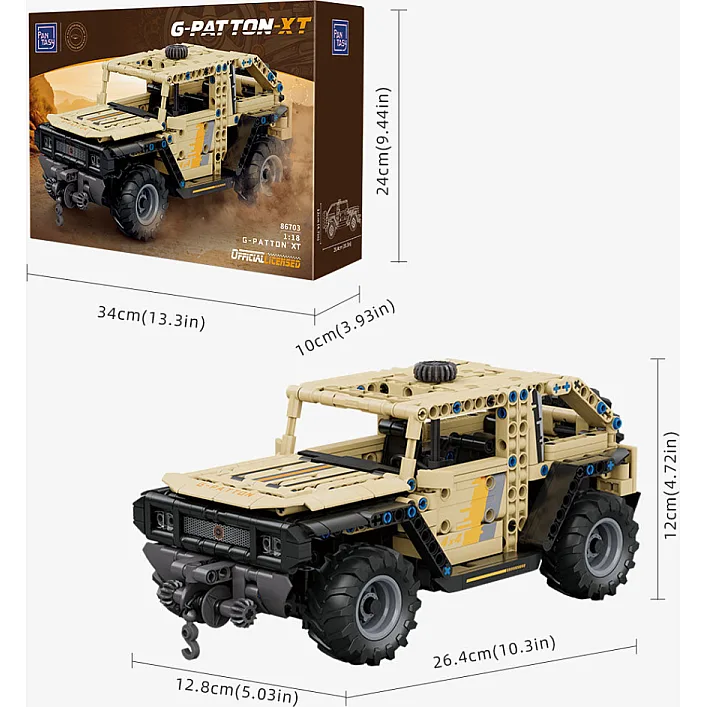 Конструктор Pantasy George Patton G-PATTON ️GX 1:24 (86703)