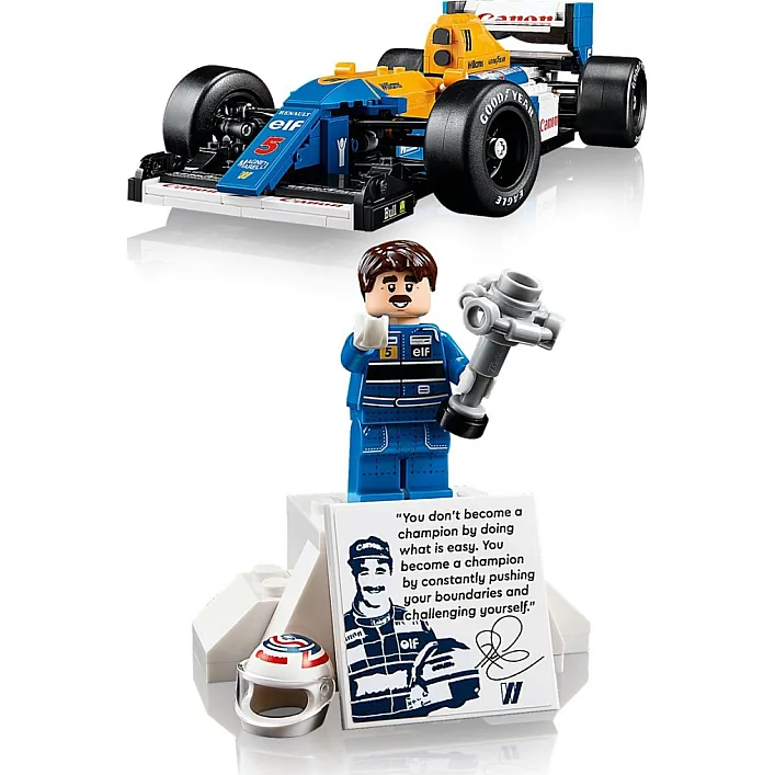 Конструктор LEGO Icons Williams Racing FW14B и Найджел Мэнселл (10353)