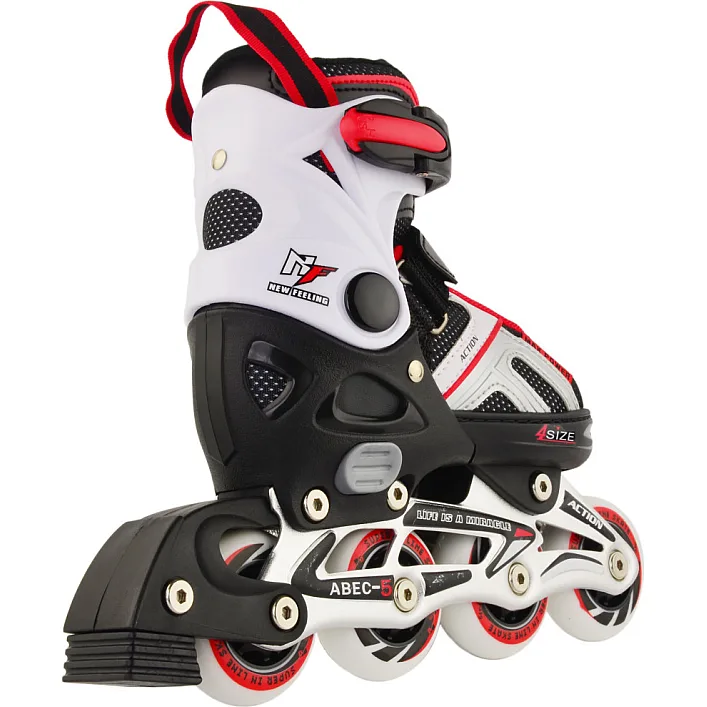 Роликовые коньки Action Danny Червоні 29-32 (PW-126B-79/Red/29-32)