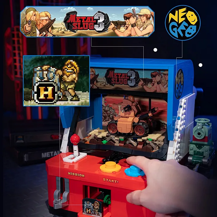 Конструктор Pantasy серия Neogeo Metal Slug без фигурок (86231)