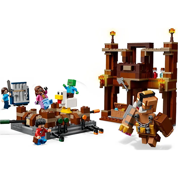 Конструктор LEGO Minecraft Бійцівський ринг у лісовому маєтку (21272)