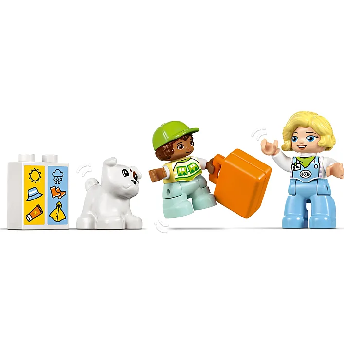 Конструктор LEGO DUPLO Town Інтерактивний пригодницький потяг (10427)