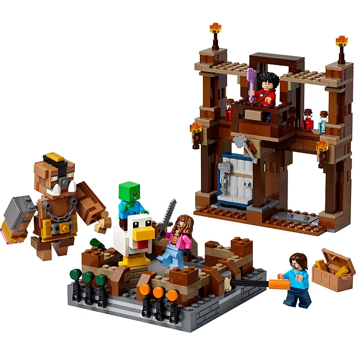Конструктор LEGO Minecraft Бійцівський ринг у лісовому маєтку (21272)