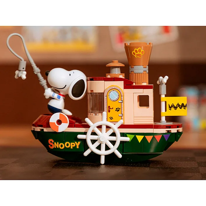 Конструктор Pantasy Snoopy - Пароход (86907)