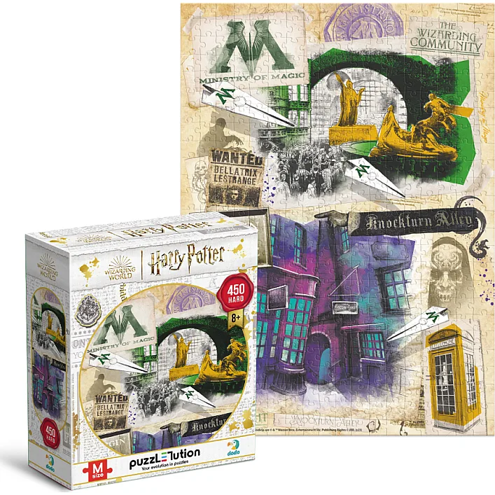 Пазл DoDo Hard-M Harry Potter. Міністерство магії та Алея Ноктерн (200504)