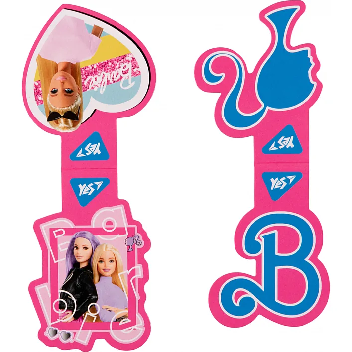 Закладки для книг Yes магнітні Barbie friends, 2шт (708109)
