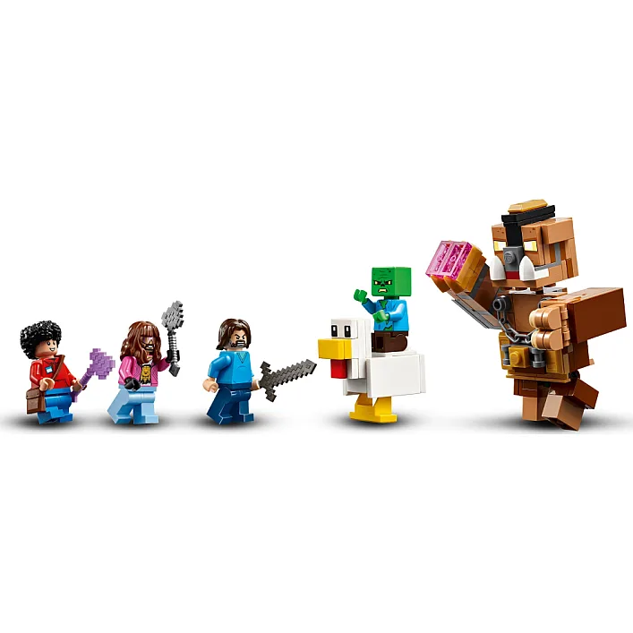 Конструктор LEGO Minecraft Бійцівський ринг у лісовому маєтку (21272)