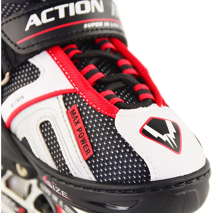 Роликовые коньки Action Danny Червоні 29-32 (PW-126B-79/Red/29-32)