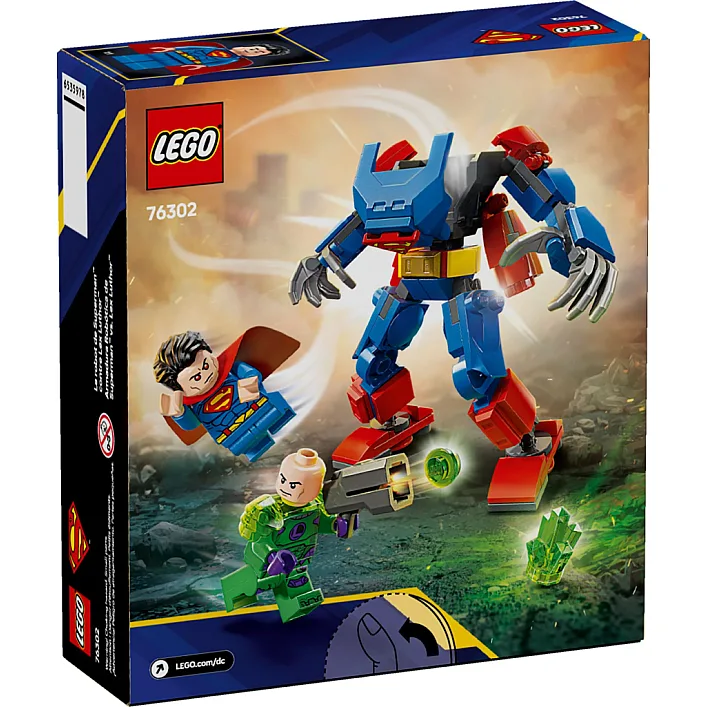 Конструктор LEGO Super Heroes Супермен-робот Супермен против Лекса Лютора (76302)
