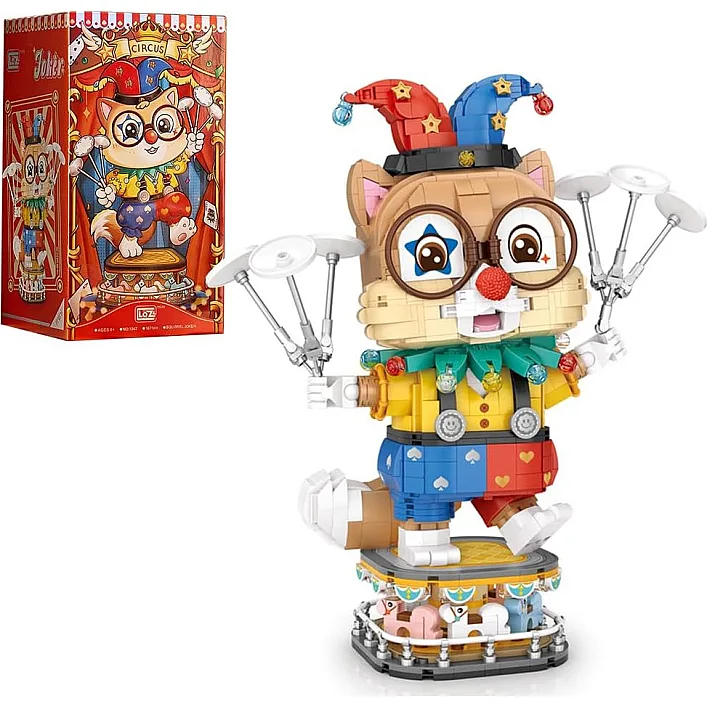 Конструктор LOZ mini Клоун Белка (1947)