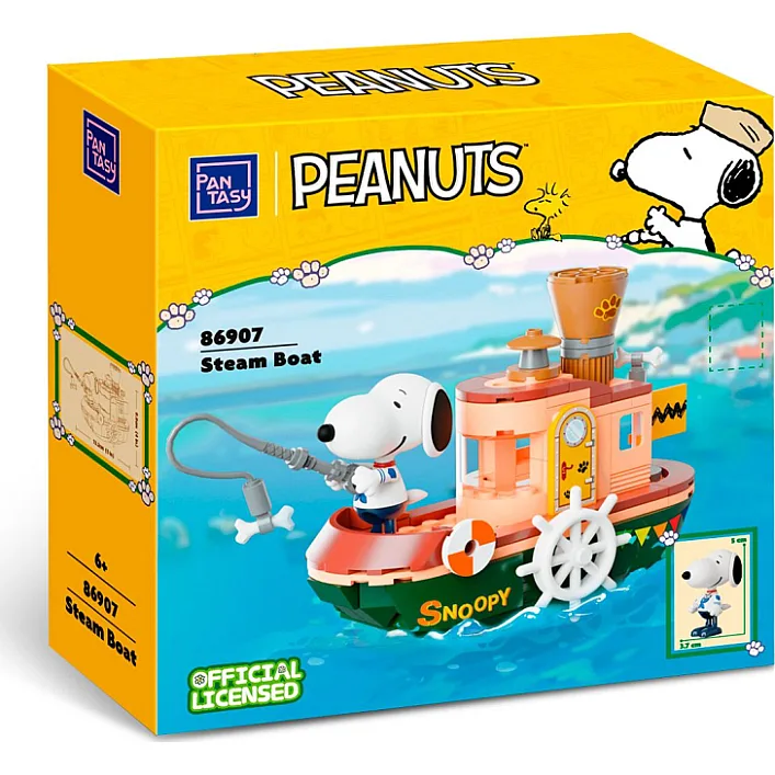 Конструктор Pantasy Snoopy - Пароход (86907)