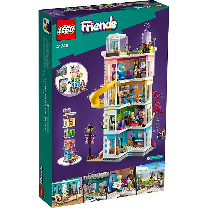 Конструктор LEGO Friends Хартлейк-Сити. Общественный центр 1513 деталей (41748)